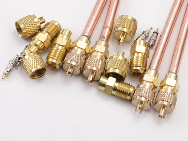 單向閥加氟嘴|冷媒充注閥